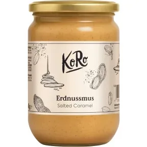 Koro Erdnussmus Salted Caramel 500G