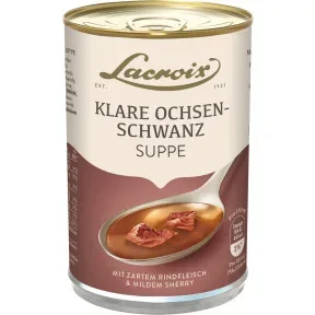 Lacroix Klare Ochsenschwanz-Suppe 400ML