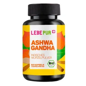 Lebepur Bio Ashwagandha Kapseln 60ST