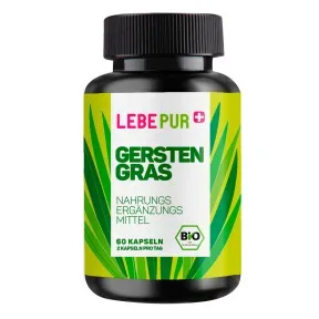 Lebepur Bio Gerstengras Kapseln 60ST