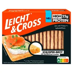 Leicht & Cross Knusperbrot High Protein 115G