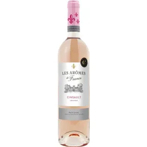 Les Arômes de France Cinsault Rose IGP trocken 0,75L - Etikett verschmutzt/beschädigt