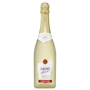 Schloss Wachenheim Light Live Sparkling White alkoholfrei 0,75L - Etikett verschmutzt/beschädigt
