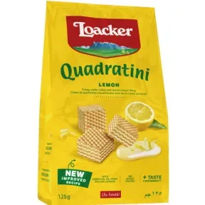 Loacker Quadratini Lemon 125g