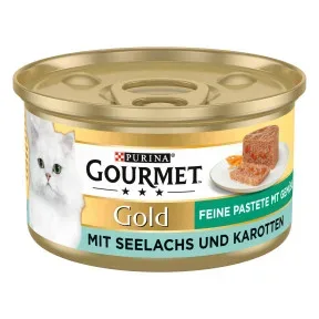 Purina Gourmet Gold mit Seelachs & Karotten 85G