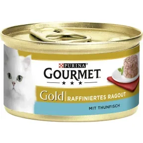 Purina Gourmet Gold Raffiniertes Ragout mit Thunfisch 85G