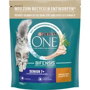 Purina One Bifensis Senior 7+ Huhn 750G