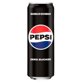 Pepsi Zero Zucker 0,33L Dose