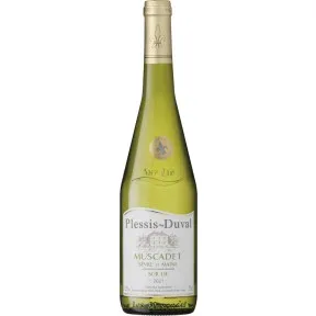 Plessis-Duval Muscadet Sevre & Maine sur Lie AOP 0,75L - Etikett verschmutzt/beschädigt