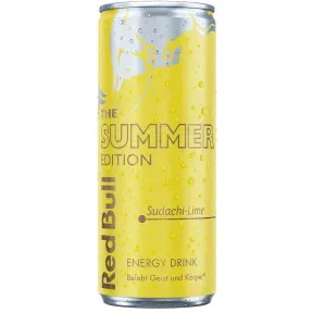 Red Bull Energy Drink Summer Edition Sudachi-Lime 0,25L Dose