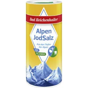 Bad Reichenhaller Alpen Jod Salz + Fluorid 500G