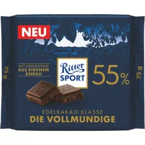 Ritter Sport Die Vollmundige 55% 75G