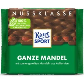 Ritter Sport Nuss Klasse Ganze Mandel 100G