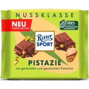 Ritter Sport Nussklasse Pistazie 100G