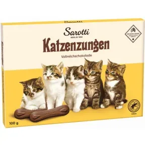Sarotti Katzenzungen 20ST 100G