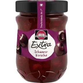 Schwartau Extra Schwarz-Kirsche 340G