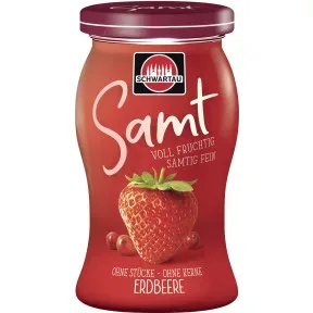 Schwartau Samt Erdbeere 270G