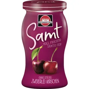 Schwartau Samt Zweierlei Kirschen 270G