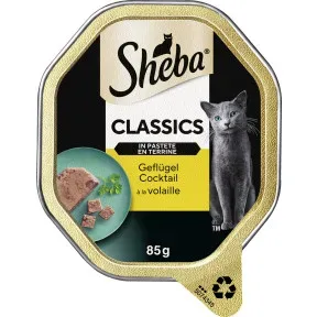 Sheba Classics Geflügel Cocktail in Pastete 85G