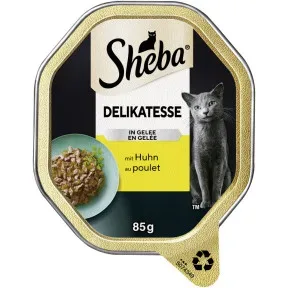 Sheba Delikatesse in Gelee mit Huhn 85G