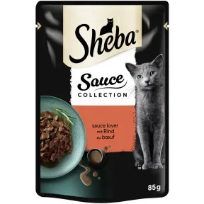 Sheba Sauce Collection mit Rind 85G