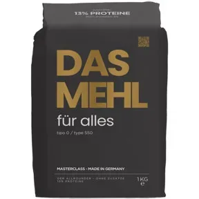 Silla Das Mehl Weizenmehl Tipo 0/Type 550 1KG