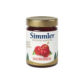 Simmler Sauerkirsch-Konfitüre Extra 325G
