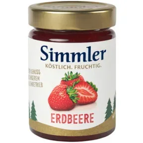 Simmler Erdbeer-Konfitüre Extra 325G