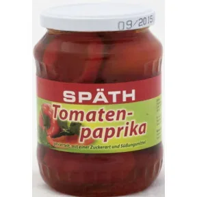 Späth Tomatenpaprika geviertelt 650G