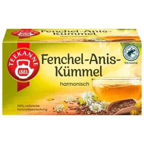 Teekanne Fenchel-Anis-Kümmel 20ST 40G