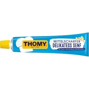 Thomy Delikatess Senf mittelscharf 100ML