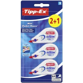 Tipp-Ex Mini Pocket Mouse Korrekturroller 2+1ST