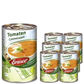 Erasco Tomaten Cremesuppe 6x390ML
