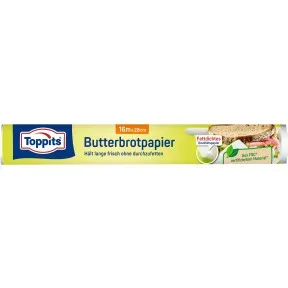 Toppits Butterbrotpapier 16m