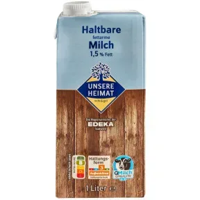 Unsere Heimat H-Milch 1,5% 1L