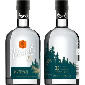 Ursel Bio Gin Heritage 47% 0,5L