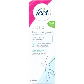 Veet Pure Haarentfernungscreme sensible Haut 100ML