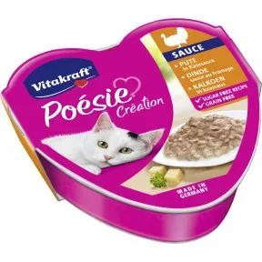 Vitakraft Poesie Creation Pute in Käsesauce 85G