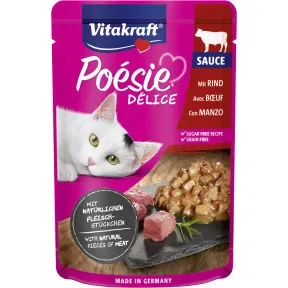 Vitakraft Poésie Délice mit Rind 85G