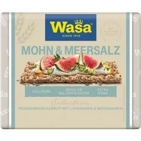Wasa Mohn & Meersalz 245G