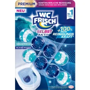 WC Frisch Selbst Aktiv Blauspüler Ozeanfrische 2ST 100G