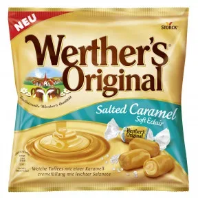 Werther's Original Salted Caramel Soft Eclair 180G mindestens 25ST