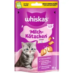 Whiskas Milch-Kätzchen Junior mit Huhn 2-12 Monate 50G