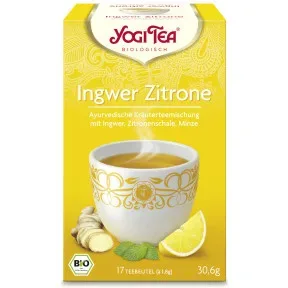 YOGI TEA Ingwer Zitrone Bio Filterbeutel 17X1.8 g Filterbeutel