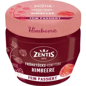 Zentis Frühstücks-Konfitüre fein passiert Himbeere 230G