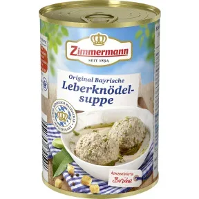 Zimmermann Leberknödel-Suppe 400ML