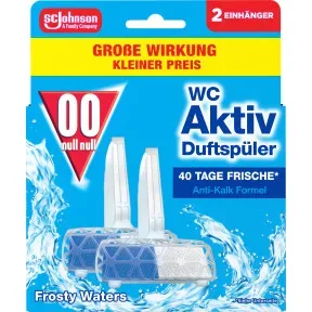00 Null Null WC Aktiv Duftspüler Duo Frosty Waters 2ST 32G
