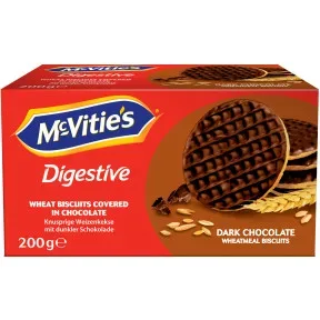 Mc Vities Dark Chocolate Weizenkekse ca. 12ST 200G