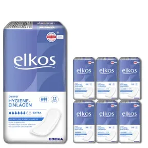 elkos Hygiene-Einlagen Extra 6x12ST