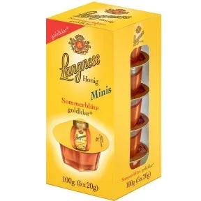Langnese Minis Sonnenblüte Honig goldklar 5ST 100G